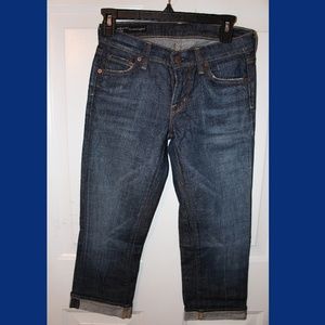 Capri Kelly #063 Stretch Low Waist Cropped